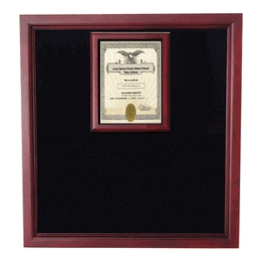 Document Case - Vertical 8 1/2 x 11 Document., , The Military Gift Store, Military medal and Certificate frame