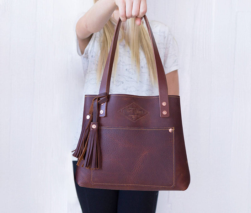 Lifetime Mini Tote - Pebble - Lifetime Leather Co