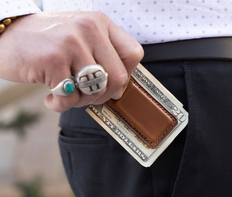 Magnetic Money Clip - Lifetime Leather Co