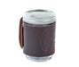 Leather Mason Jar Coozie - Lifetime Leather Co