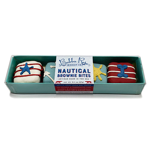 Nautical Brownie Bites Box by Bubba Rose Biscuit Co.