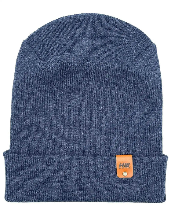 New Patented Design, H Stitch Cuffed Beanie