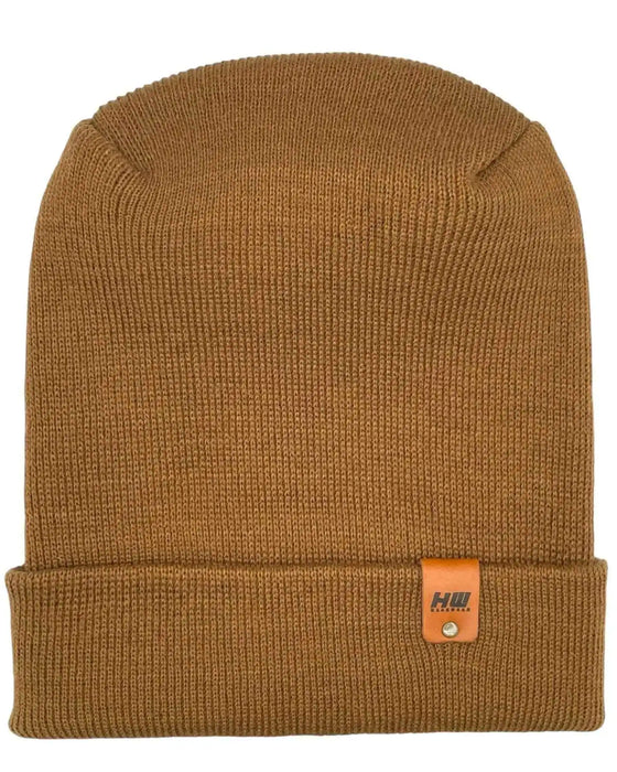 New Patented Design, H Stitch Cuffed Beanie