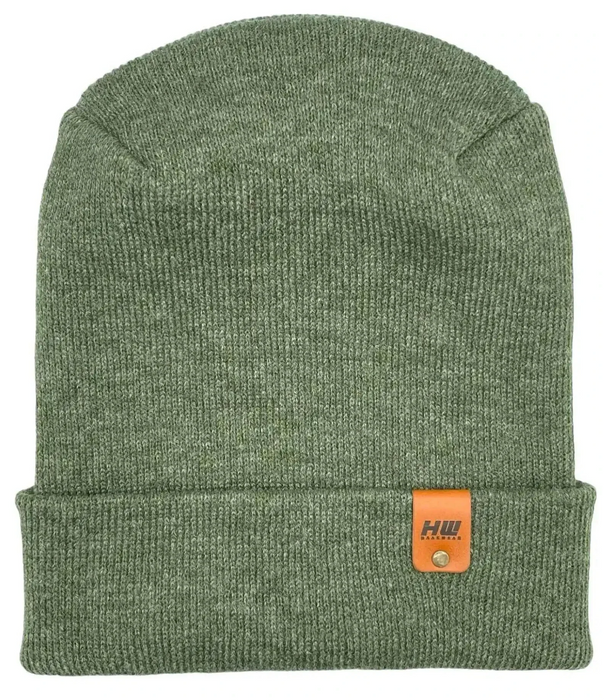 New Patented Design, H Stitch Cuffed Beanie