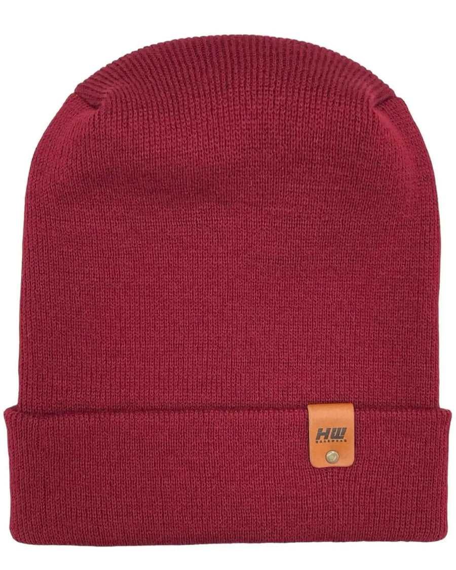 New Patented Design, H Stitch Cuffed Beanie