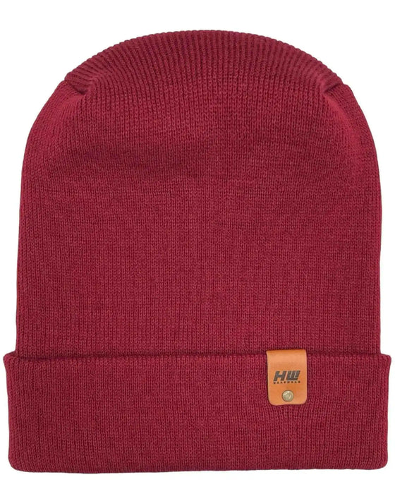 New Patented Design, H Stitch Cuffed Beanie