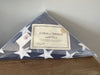 PRE-Folded Premium US Burial Flag, 5' x 9.5' Made in The USA with Fully Embroidered Stars and Sewn Stripes for US Veterans, Internment, Flag Ceremony, Memorial Day, PRE-Folded Premium US Burial Flag, 5' x 9.5' Made in The USA, The Military Gift Store, Pre Folded American Flags
