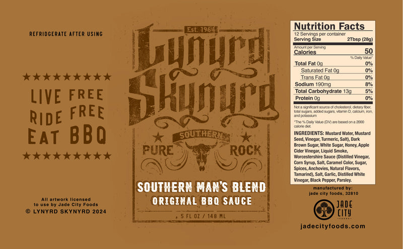 Lynyrd Skynyrd BBQ Sauce 3-Pack
