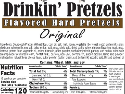 Drinkin' Pretzel - Original (Zesty)