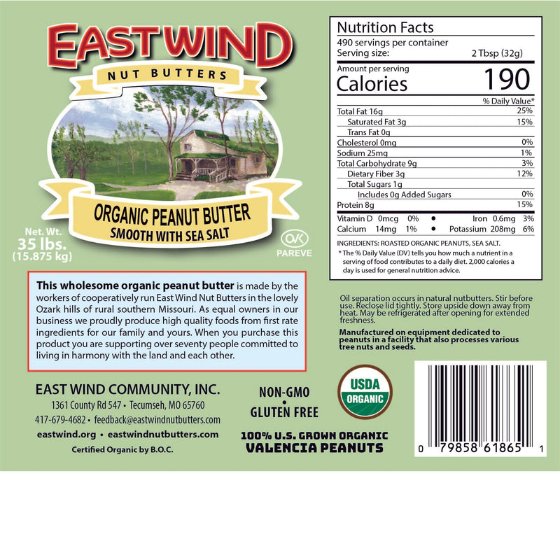 Organic Valencia Peanut Butter