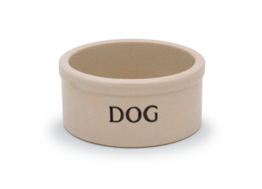 Small Dog Food and Water Bowl - Stoneware