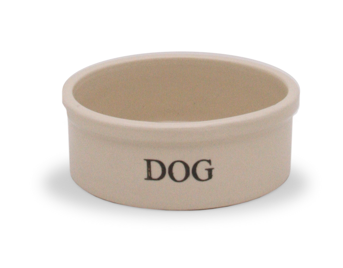 Medium Dog Food and Water Bowl - Stoneware