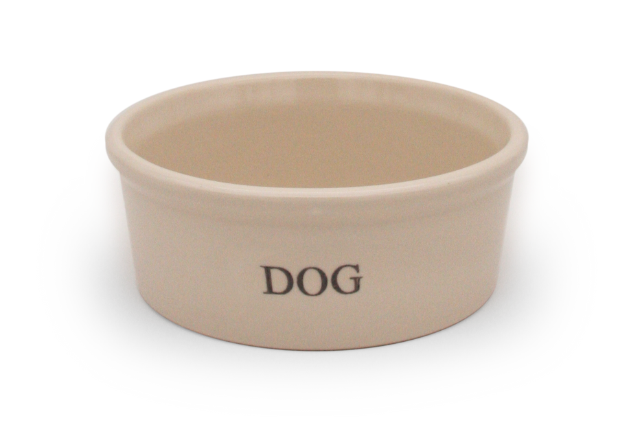 Large Dog Food and Water Bowl - Stoneware