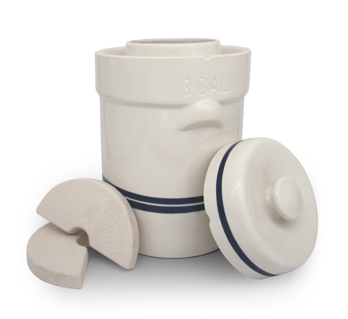 3-Gallon Water-Seal Fermentation Crock - Starter Kit