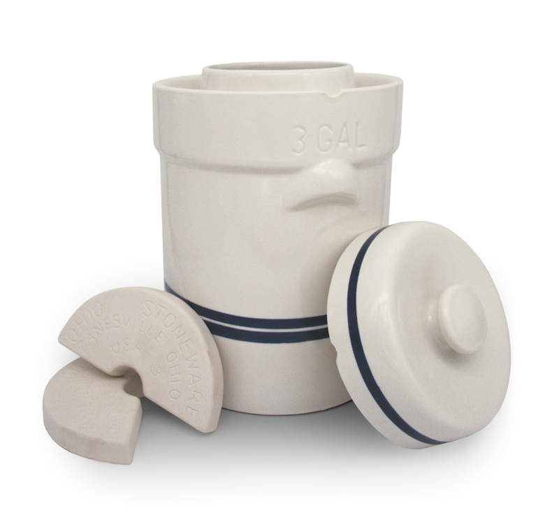 3-Gallon Water-Seal Fermentation Crock - Starter Kit