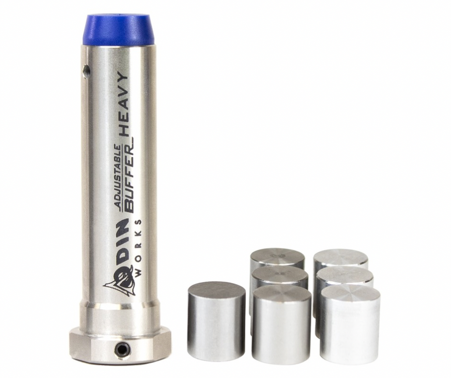 Odin Works Adjustable AR-15 Heavy Buffer System — 7 Weights · Built for Forced Reset Triggers
