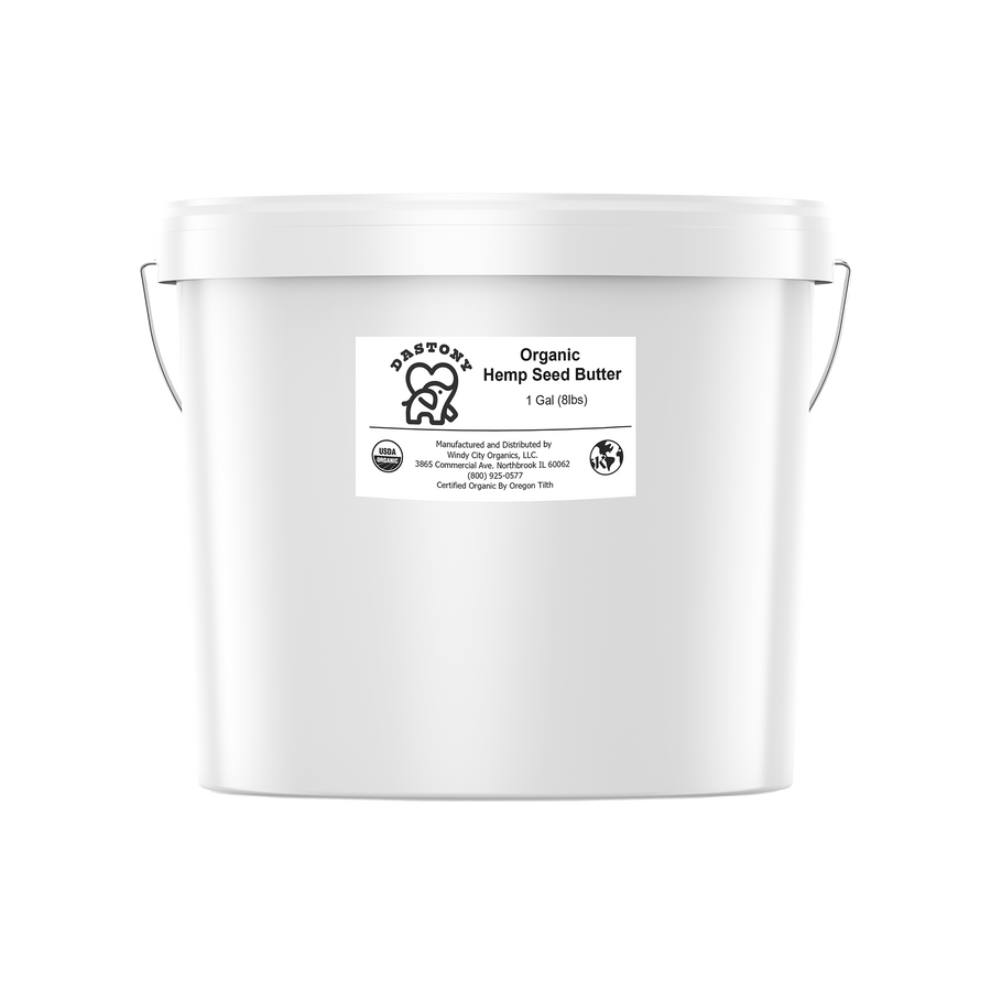Organic Stone Ground Hemp Seed Butter - 1 Gallon