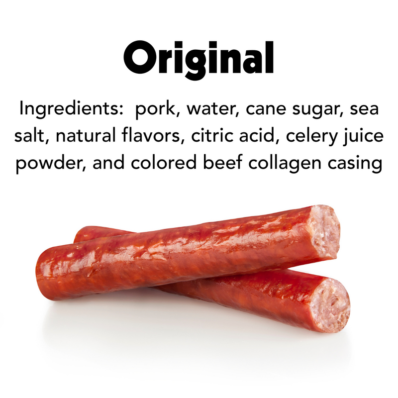 Craft Pork Snack Stick Collection (60 Sticks Total) by Big Fork Brands