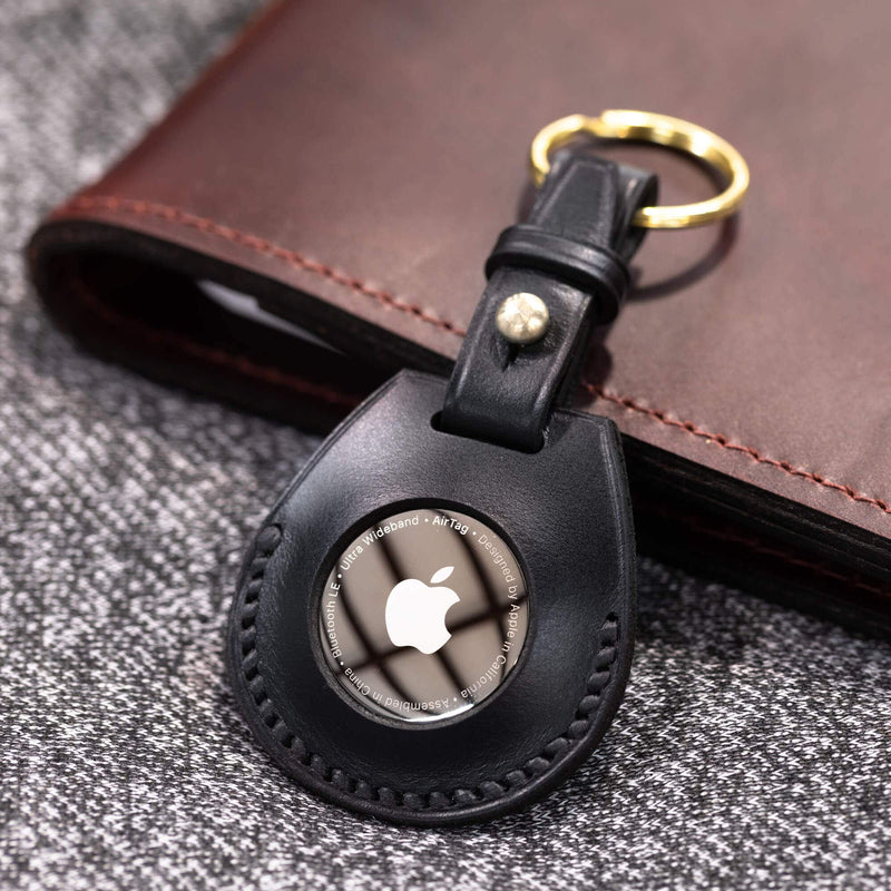 Leather Apple Air Tag Holder - Lifetime Leather Co
