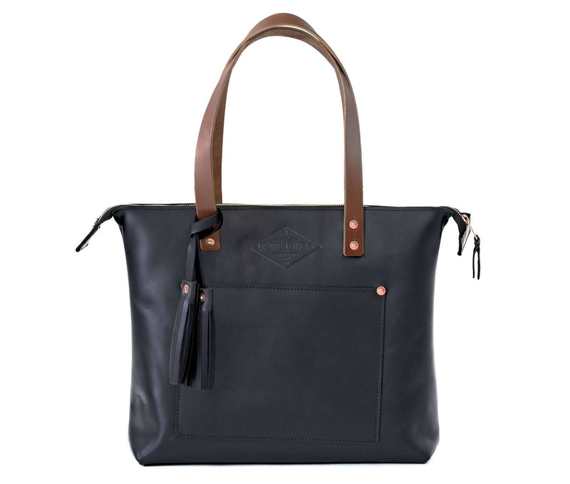 Lifetime Zippered Tote - Lifetime Leather Co