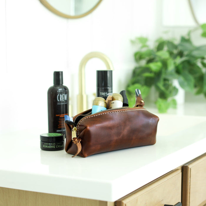 Minimalist Shave Bag - Lifetime Leather Co