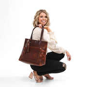 Deluxe Lifetime Tote - Lifetime Leather Co
