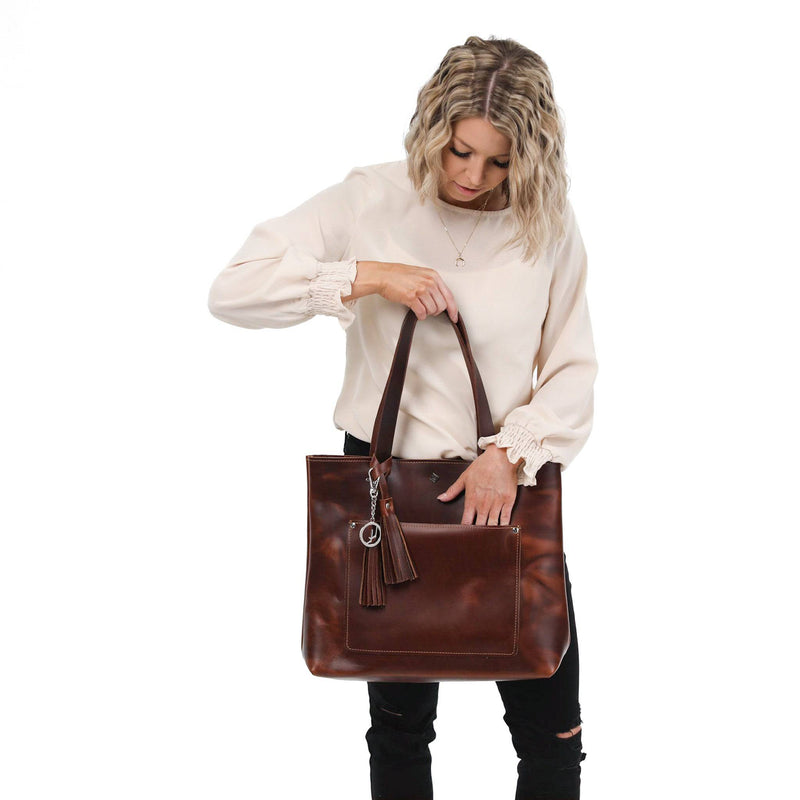 Deluxe Lifetime Tote - Lifetime Leather Co