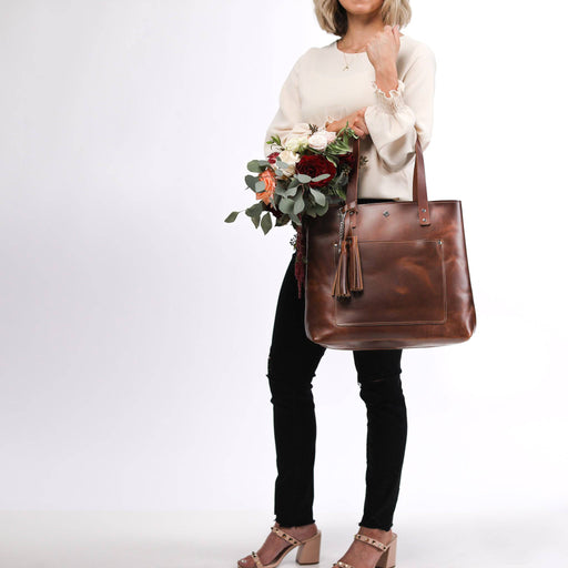 Deluxe Lifetime Tote - Lifetime Leather Co