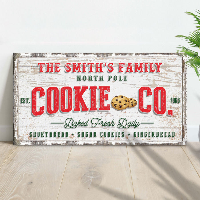 Christmas Cookie Co Sign