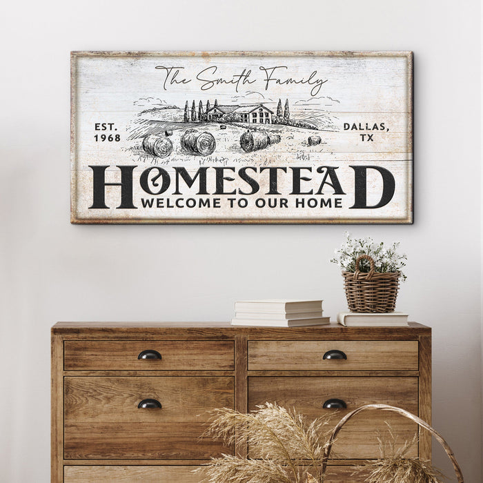Vintage Homestead Sign Iv