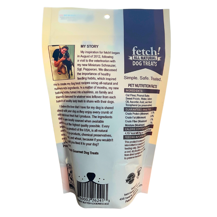 Biscuits Peanut Butter Goodness Fetch Dog Treats™