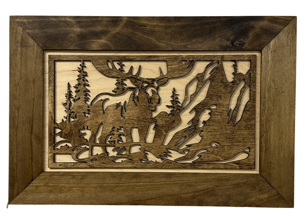 Concealed Moose Wall-Mounted Gun Cabinet – Secure Hidden Storage for Firearms