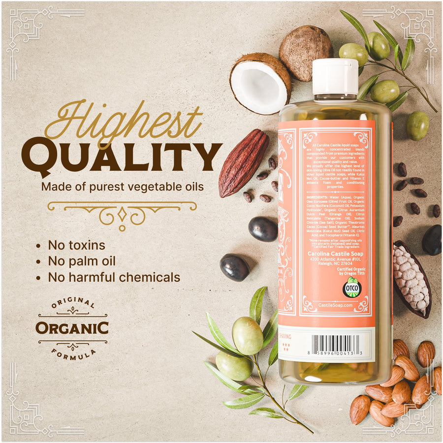 Orange Castile Soap