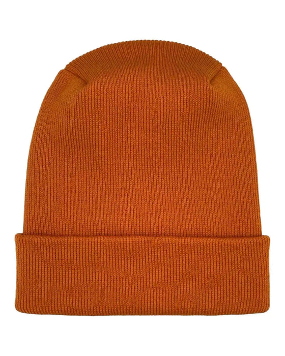 Patented H Stitch Cuffed Beanie, Tiger Orange