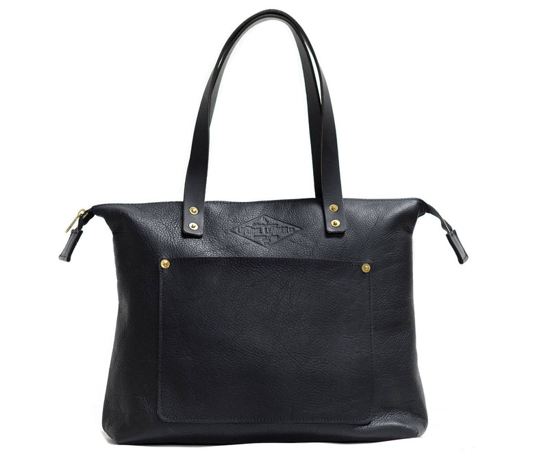 Lifetime Zippered Tote - Pebble - Lifetime Leather Co