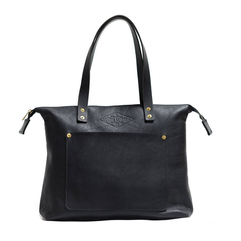 Lifetime Zippered Tote - Pebble - Lifetime Leather Co