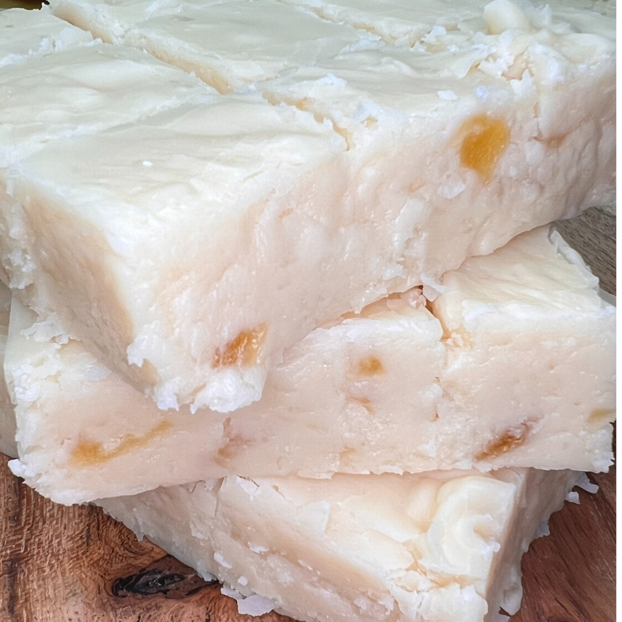 Handmade Pina Colada Fudge | Meem's Fudge Shoppe