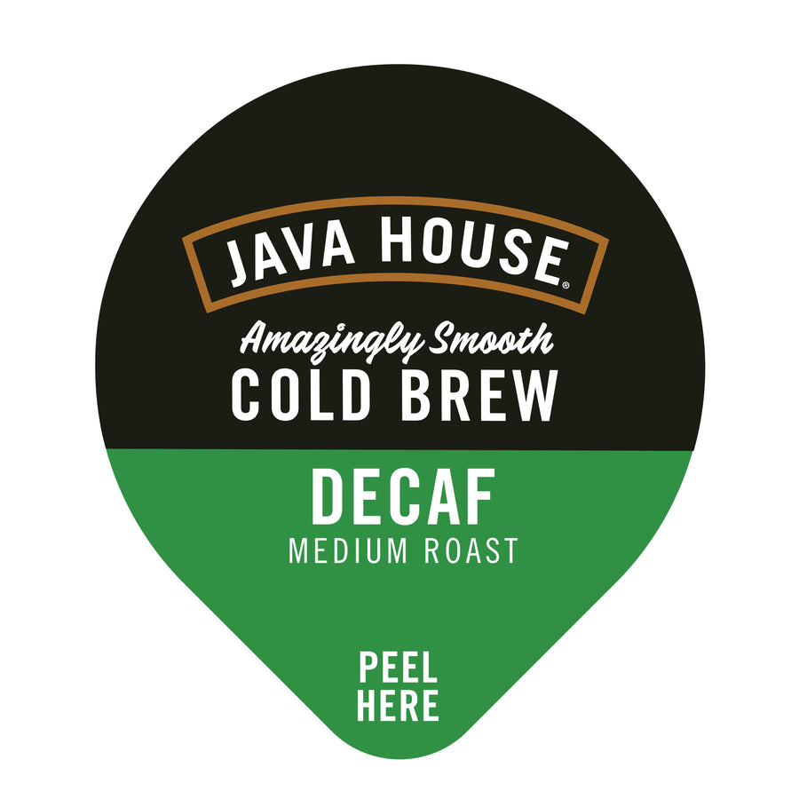 Decaf medium-roast pod lid