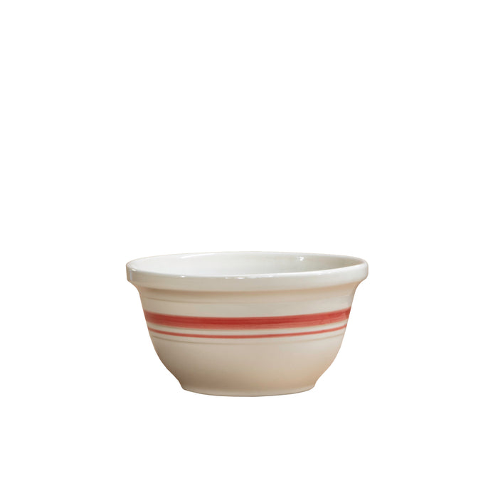 12-Inch Stoneware Mixing Bowl - Poppy Stripe