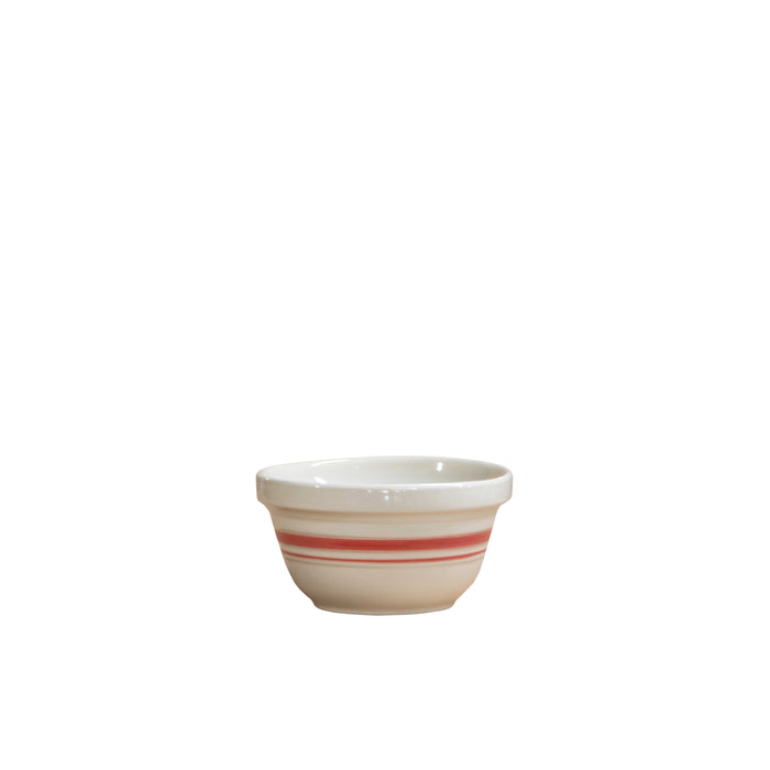 8-Inch Stoneware Mixing Bowl - Poppy Stripe