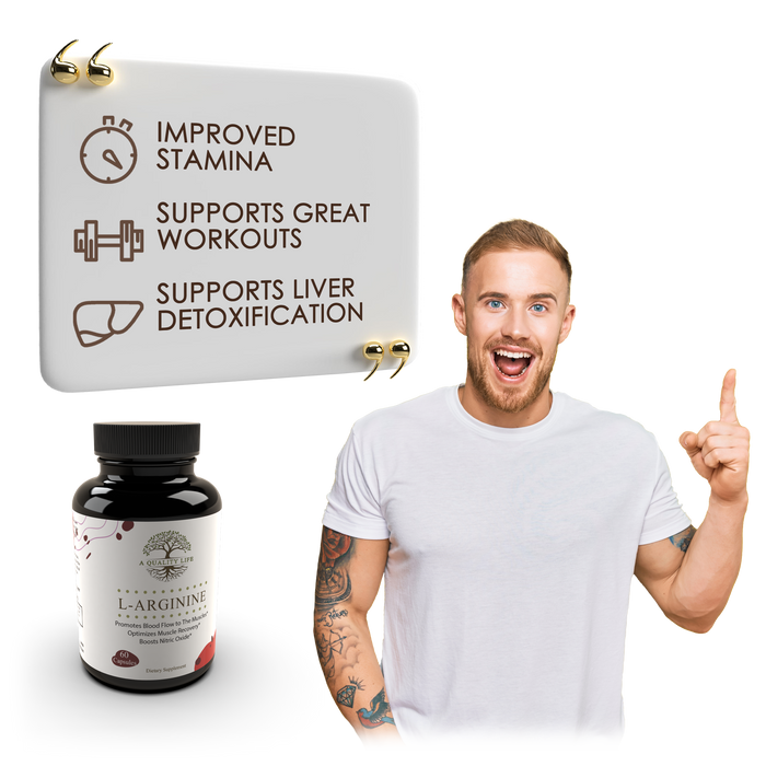 Endurance Evolution: L-Arginine 3-Month Journey by A Quality Life Nutrition