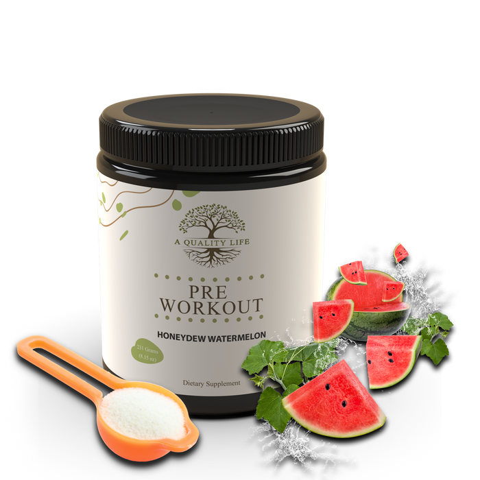 Pre Workout (Honeydew Watermelon) by A Quality Life Nutrition