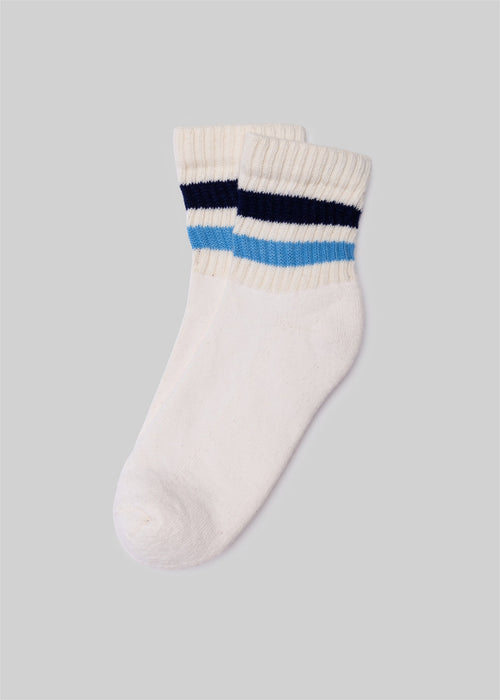 The Retro Stripe Quarter Crew