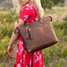 Lifetime Zippered Tote - Lifetime Leather Co