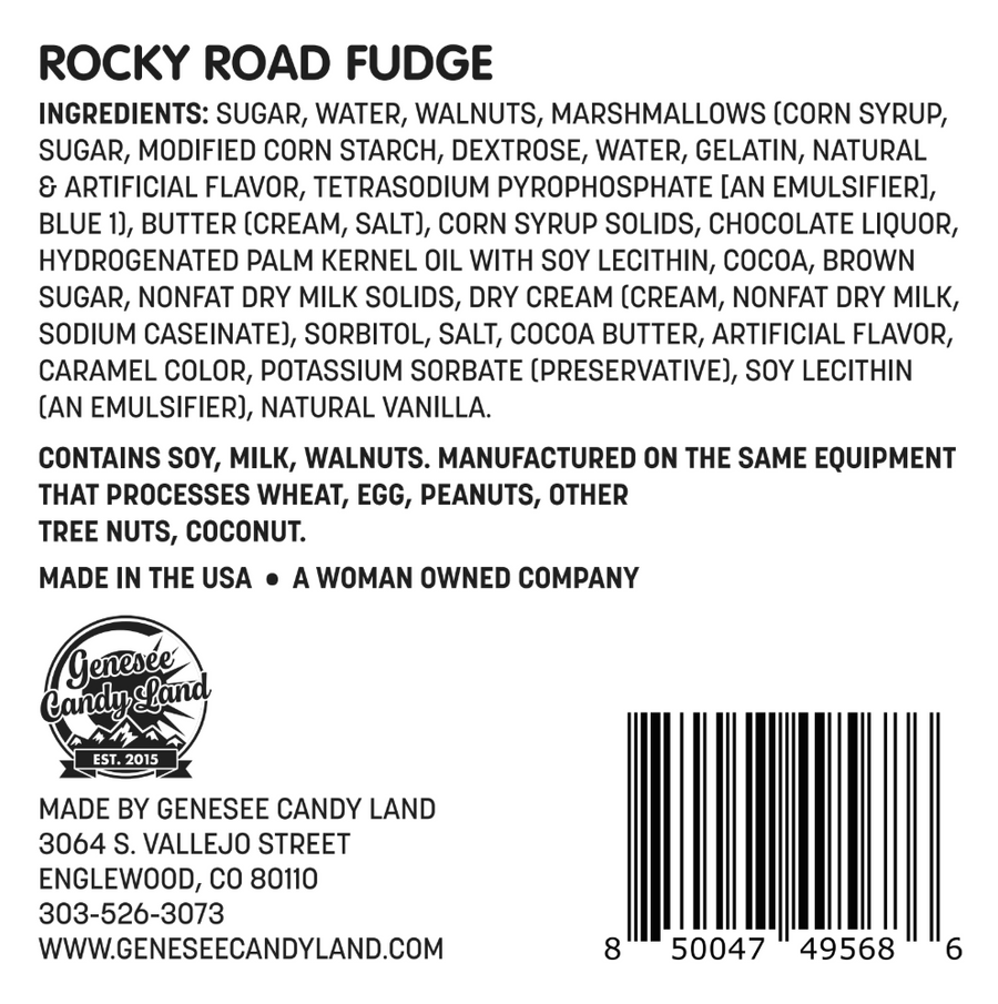 Rocky Road Fudge