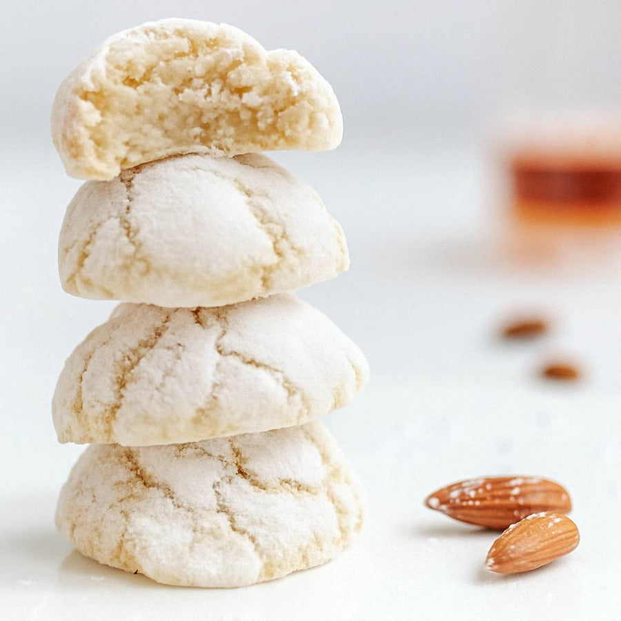 Andy Anand Sugar-Free Italian Amaretti Cookies, 20 pc, 4 Flavors – Gluten-Free, Diabetic-Friendly, Authentic Recipe, Birthday & Holiday Gift