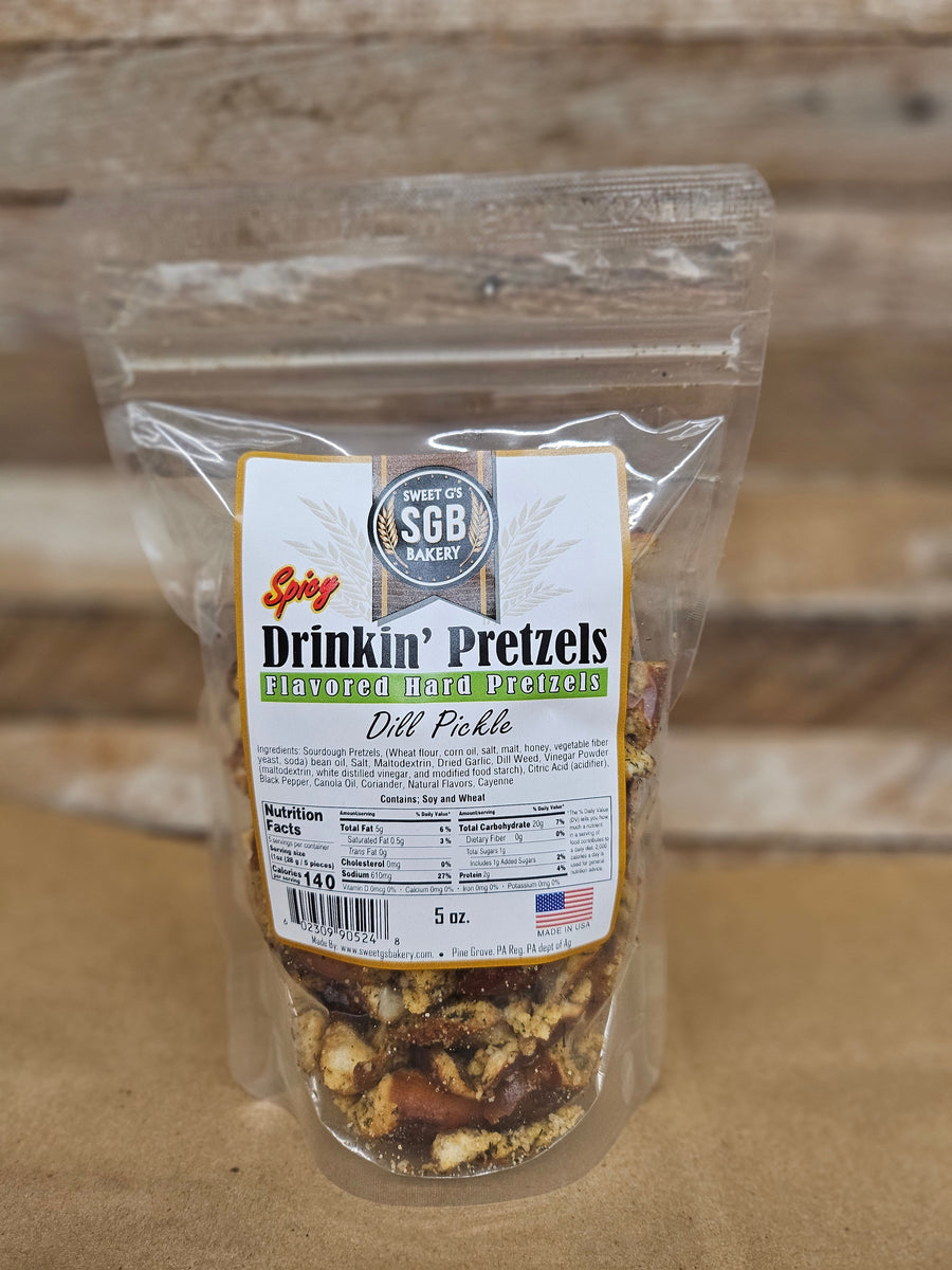 Drinkin' Pretzel - Spicy Dill Pickle