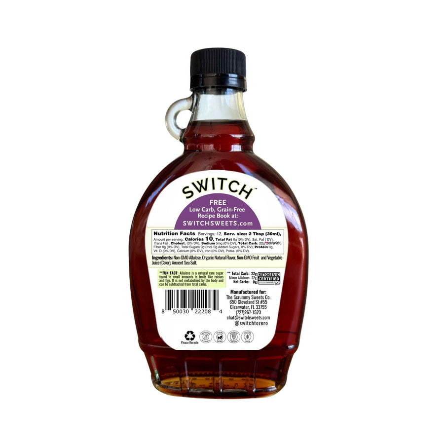 SWITCH® Sweet & Buttery Pancake Syrup 12oz