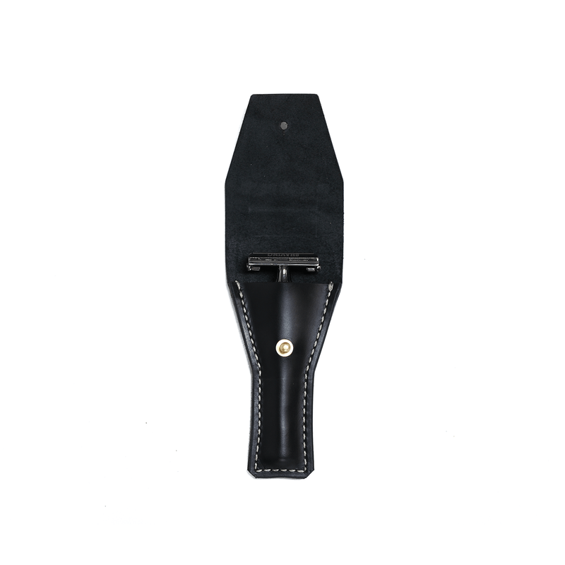 Safety Razor Holder - Lifetime Leather Co
