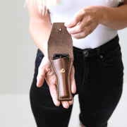 Safety Razor Holder - Lifetime Leather Co